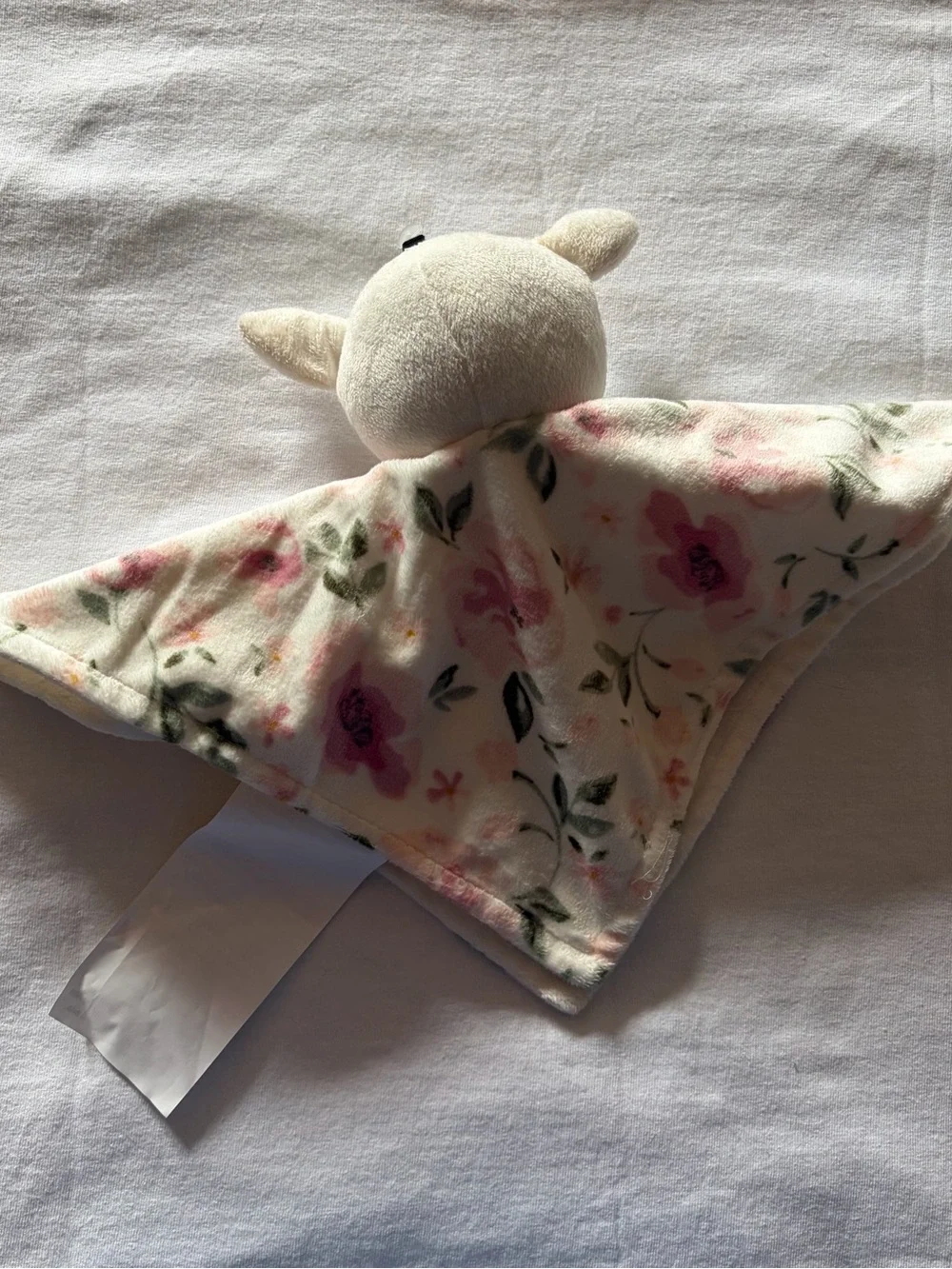 Modern Moments by Gerber Floral Lamb Security Blanket Lovey